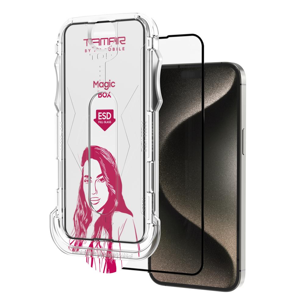 100% Full 2.5D iPhone Glass Screen Protector + Box D+ Tools