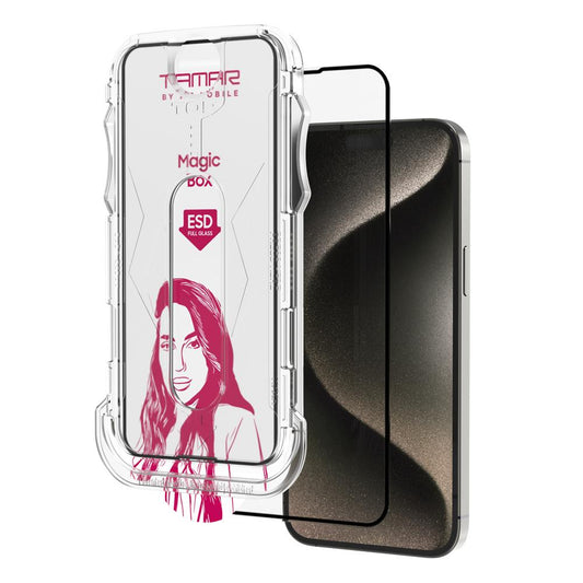 100% Full 2.5D iPhone Glass Screen Protector + Box D+ Tools