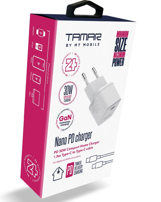Type-C To C 30w Wall Charger